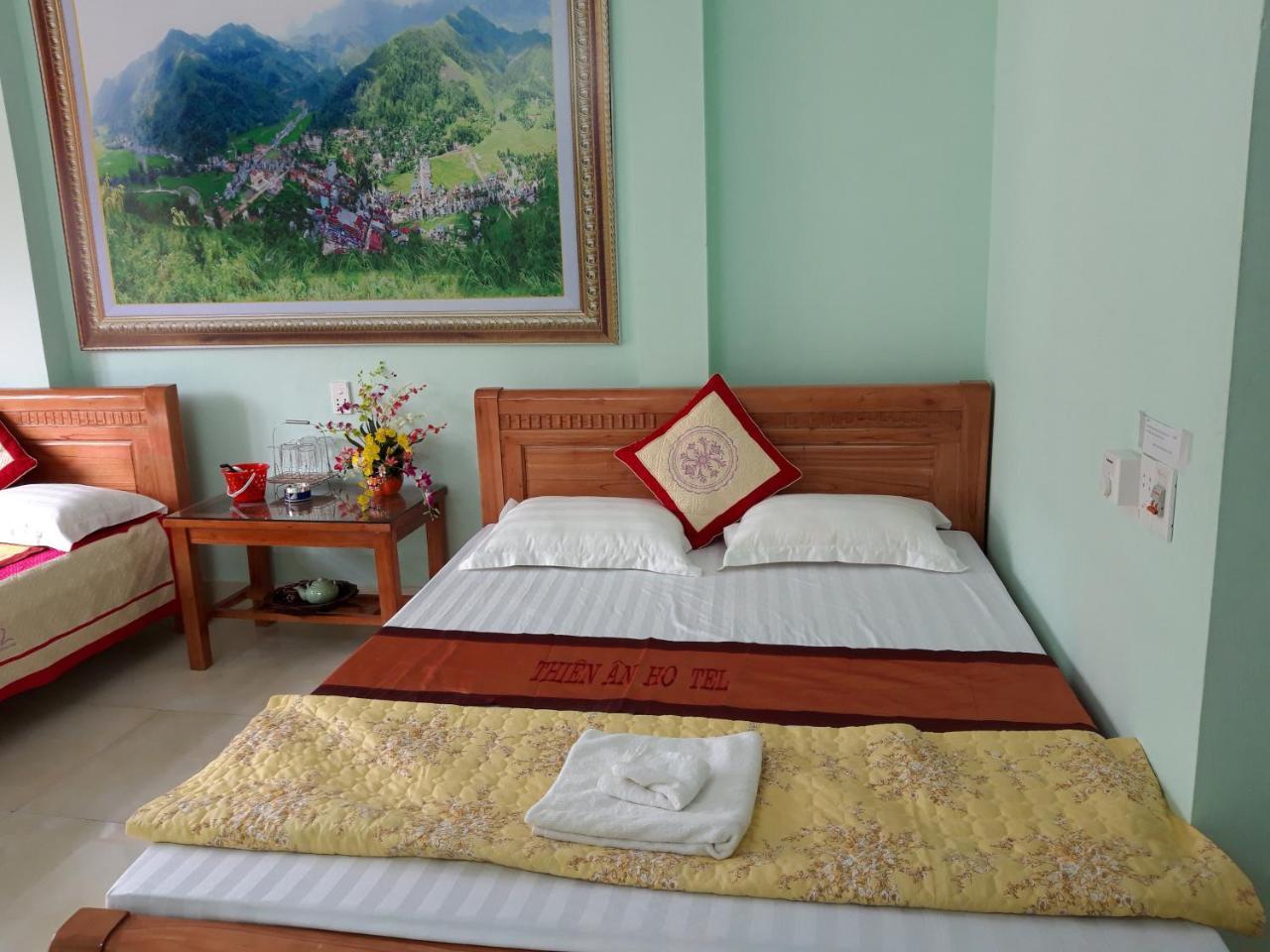 Yen Minh Hotel Thien An Na Thon Bagian luar foto